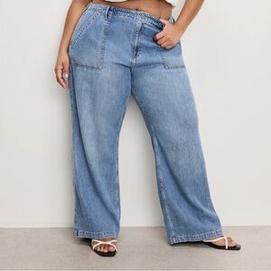 Good American Lite Denim Pants